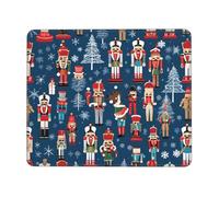 Tapis de souris pour femme avec base en caoutchouc antidérapant Motif casse-noisette