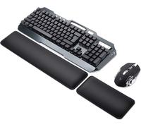 Tapis de souris pour joueurSurface spéciale améliorant la vitesse et la précisionLes bords ne s'effilochent pasAntidérapant Handauflagen Set Handauflage