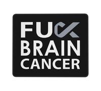 Tapis De Souris, Putain De Cancer du Cerveau Tapis De Gaming Durable Souris De Gaming Moderne Mousepad pour Ordinateur Souris 25X30Cm