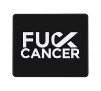 Tapis De Souris, Putain De Cancer Tapis Souris Antidérapante Souris De Gaming Durable Souris De Bureau pour Souris Ordinateur 25X30Cm