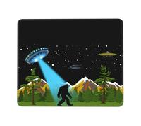 Tapis De Souris Quelque Part, Bigfoot Apparaît Tapis Souris Imperméable Mouse Pad Glissement Facile Mousepad pour Ordinateur Gaming Bureau L