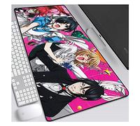 Tapis De Souris Rael Black Deacon 800 X 300Mm, Dessous en Caoutchouc , Couche Imperméable Parfaite, Tapis De Souris Base De 3 Mm D'Épaisseur, La Meilleure Expérience De Précision Et De Vitesse, G