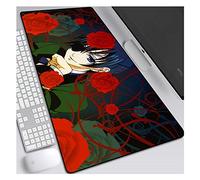 Tapis De Souris Rael Black Deacon 800 X 300Mm, Dessous en Caoutchouc , Couche Imperméable Parfaite, Tapis De Souris Base De 3 Mm D'Épaisseur, La Meilleure Expérience De Précision Et De Vitesse, Q