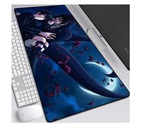 Tapis De Souris Rael Black Deacon 800 X 300Mm, Dessous en Caoutchouc , Couche Imperméable Parfaite, Tapis De Souris Base De 3 Mm D'Épaisseur, La Meilleure Expérience De Précision Et De Vitesse, P
