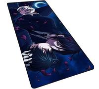 Tapis De Souris Rael Black Deacon 800 X 300Mm, Dessous en Caoutchouc , Couche Imperméable Parfaite, Tapis De Souris Base De 3 Mm D'Épaisseur, La Meilleure Expérience De Précision Et De Vitesse, A