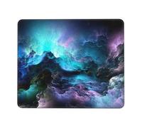Tapis de souris rectangulaire avec impression de l'univers graphique 3D, pour ordinateur, antidérapant, 25,4 x 30,5 cm, 20,9 x 24,1 cm