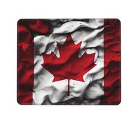 Tapis de souris rectangulaire, drapeau du Canada Fond d'écran Tapis de souris Gaming Tapis de souris en caoutchouc antidérapant Protecteur de bureau Décoration de bureau personnalisée