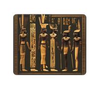 Tapis de souris rectangulaire pour ordinateur portable, 25,4 x 30,5 cm, imprimé hiéroglyphe égyptien antique