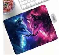 Tapis de Souris Rêve Loup, Mini Tapis de Bureau Gaming, Antidérapant et Étanche avec Bords Cousus, Surface Lisse pour la Précision, pour Souris sans Fil PC Bureau Maison Jeux 400 x 300 x 3mm d0d-380