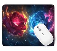 Tapis De Souris Rêve Mouse Pad Petit 25 x 21 cm, Rose Tapis Souris Gamer, Base en Caoutchouc Imperméable et Antidérapante, Vous Une Glisse Ultra-Douce et Un Suivi Optimal pour Travail, Jeux p1j-150