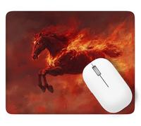 Tapis De Souris Rêve Mouse Pad Petit 34 x 28 cm, Cheval Tapis Souris Gamer, Base en Caoutchouc Imperméable et Antidérapante, Offrez-Vous Une Glisse Ultra-Douce et Un Suivi Optimal Jeux p1j-146