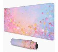 Tapis de Souris Rose Tapis de Souris XXL 1000x500 mm Rêve sous Main Bureau avec Surface Imperméable et Base Antidérapante, Mouse Pad pour Bureau, Ordinateur, Améliore Précision et Vitesse 3Y-379
