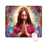 Tapis de Souris Rouge,300x250x3mm Tapis de Souris Gamer Homme Mousepad,ase en Caoutchouc Imperméable et Antidérapante,Carré Cabine Mouse Pad avec Bords Surpiqués,pour Bureau Décoration Cadeaux J-268