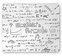 Tapis De Souris Science Geek Nerd Culture Style D'Écriture Physique Mathématiques Formule Éducatif Tapis De Souris Carré Doux Bureau Tapis Souris, pour Maison, Jeux, 25x30cm