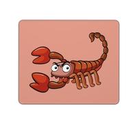 Tapis De Souris Scorpion Accessoire Bureau Étanche Mouse Pad Anti-Dérapant Tapis De Souris Gaming pour Ordinateur Gaming Bureau 25X30Cm