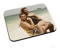 Tapis de souris Sean connery claudine auger james bond 007 photo vintage G