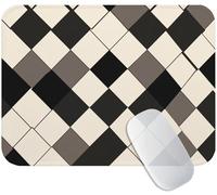 Tapis de Souris Simple 60 x 40 cm, Tapis Souris Gaming Géométrie, Mouse Pad avec Base Anti-Dérapante en Caoutchouc, Améliore la Précision et la Vitesse, Petit Portable Mouse Pad pour Gamer M3-990