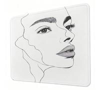 Tapis de Souris Simple, Tapis de Souris Gaming - Base en Caoutchouc Imperméable et Antidérapante, Suivi et stabilité Optimum, pour Gamer, Ordinateur, PC, Cadeau Homme, Beauté 260 x 210 x 3mm J0-537