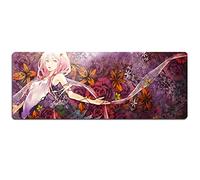 Tapis De Souris Sining Crown 900X400Mm Extra-Large, Tapis De Jeu, Tapis De Souris Anti-Dérapant en Caoutchouc Naturel avec Bordure Verrouillable De 3 Mm , L