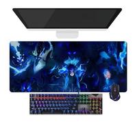 Tapis de Souris Solo Anime Leveling | Tapis de Souris Imperméable Extra-Large (27.6" × 11.8" × 0.12") | Base en Caoutchouc Antidérapante pour PC, Portable, e-Sport | Protection Clavier et Souris (3)