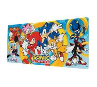 Tapis de souris - Sonic The Hedgehog - XL - Surface imperméable - Base en caoutchouc - 80x35 cm