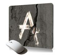 tapis de souris souple anarchie symbole realiste peinture revolte accessoire gaming graffeur mur graffiti tag