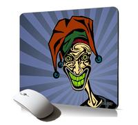 tapis de souris souple carte joker de qualité super heros pour ordinateur gamer bande dessinée comics smile pc fixe motif