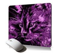 tapis de souris souple chaton fantaisie moustache mousepad pour pc fixe respectueux de l'environnement dessin