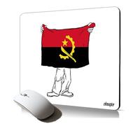 tapis de souris souple drapeau angola angolais football foot CAN Coupe d'afrique basket PC PC portable travail pc fixe