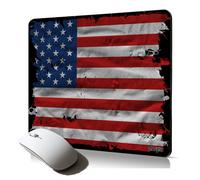 tapis de souris souple drapeau etats unis usa americain mousepad accessoire informatique bureau personnalisé basket