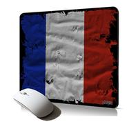 tapis de souris souple drapeau france français bleu blanc rouge foot basket rugby Euro cadeau d'anniversaire original