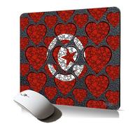 tapis de souris souple drapeau tunisie tunisien flexible durable mousepad antiderapant Coupe d'afrique foot I love basket