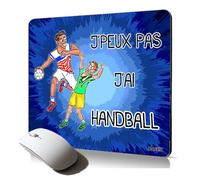 Tapis de Souris Souple j'peux Pas J'Ai Handball Hand Humoristique BD Bleu Drole Accessoire Gaming Gamer Comique
