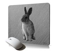 tapis de souris souple lapin de qualité durable cadeau lièvre de pâques animaux pc fixe design unique dessin