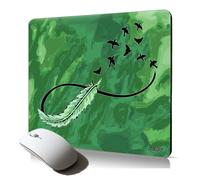 tapis de souris souple motif infini symbole accessoire informatique design esthetique fantaisie cadeau durable