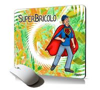 tapis de souris souple super bricolo papa cadeau humour drole fete des peres mouse pad durable support bd