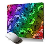 tapis de souris souple wax motif imprimé esthétique africain mousepad ergonomique et résistant coloré afrique cadeau de noel