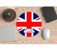 Tapis de souris, souris PC ou ordinateur portable - Drapeau Grande-Bretagne - Union Jack Britannique - Design classique UK Idéal pour le gaming et le bureau et tous les Brit Lovers.