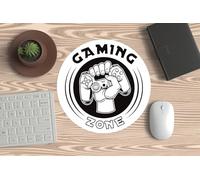 Tapis de souris, souris PC ou ordinateur portable - Gaming Zone - Idéal pour le gaming et le bureau. Une déclaration de principe, les joueurs du monde unis !