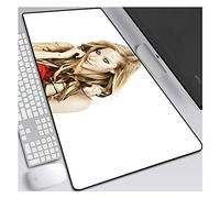 Tapis De Souris Speed Gaming Avril Lavigne, Tapis De Souris 900X400 Mm, Large Tapis De Souris Grand Format XXL avec Base Épaisse De 3 Mm, Précision Et Rapidité Parfaites