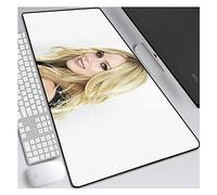 Tapis De Souris Speed Gaming Avril Lavigne, Tapis De Souris 900X400 Mm, Large Tapis De Souris Grand Format XXL avec Base Épaisse De 3 Mm, Précision Et Rapidité Parfaites