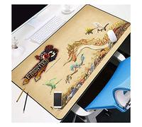 Tapis De Souris Speed Gaming De Monster Hunter, Tapis De Souris 900X400 Mm, Grand Tapis De Souris Grand Format XXL avec Base Épaisse De 3 Mm, pour Ordinateurs Portables, Pc