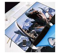 Tapis De Souris Speed Gaming De Monster Hunter, Tapis De Souris 900X400 Mm, Grand Tapis De Souris Grand Format XXL avec Base De 3 Mm D'Épaisseur, pour Ordinateurs De C