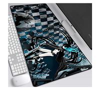 Tapis De Souris Speed Gaming Shooter Rock Noir, Tapis De Souris 800X300Mm, Large Tapis De Souris Grand Format XXL avec Base Épaisse De 3 Mm, Précision Et Vitesseparfaites , Q