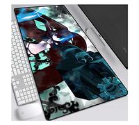 Tapis De Souris Speed Gaming Shooter Rock Noir, Tapis De Souris 800X300Mm, Large Tapis De Souris Grand Format XXL avec Base Épaisse De 3 Mm, Précision Et Vitesseparfaites , N