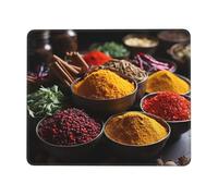 Tapis De Souris Spices sous-Main Glissement Facile Mouse Pad Portable Mousepad pour Bureau Gaming Jeu S