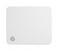 SteelSeries Tapis QcK Medium – Blanc – Base antidérapante en caoutchouc – 320×270 mm