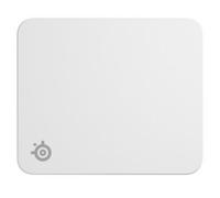 SteelSeries Tapis QcK Medium – Blanc – Base antidérapante en caoutchouc – 320×270 mm