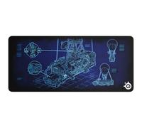Tapis de souris gaming STEELSERIES QcK Large Fortnite Edition - Battle Bus Design