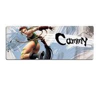 Tapis De Souris Street Fighter Gaming - Dimension 900 X 400 X 3 Mm - Base en Caoutchouc Antidérapante - Tissage Texturé Traité Spécial Et Bord Cousu, T